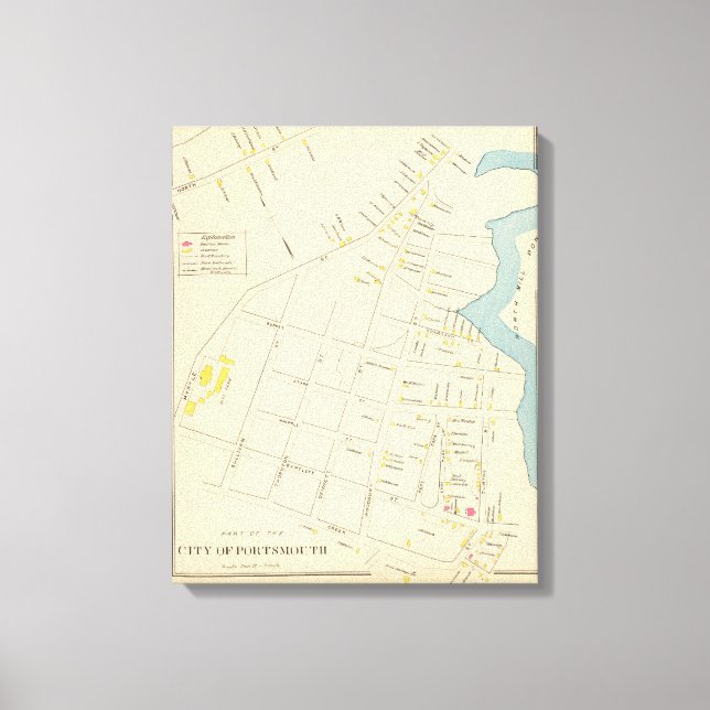 Toile Ville de Portsmouth 4 (Recto)