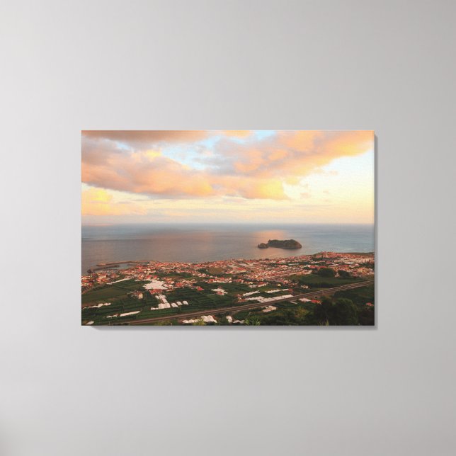 Toile Ville des Açores (Recto)