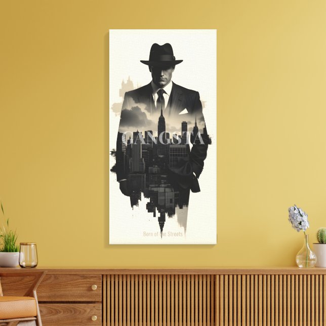 Toile Ville des Ombres (Insitu(Salon))