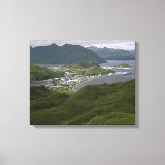 Toile Ville d'Unalaska, Alaska