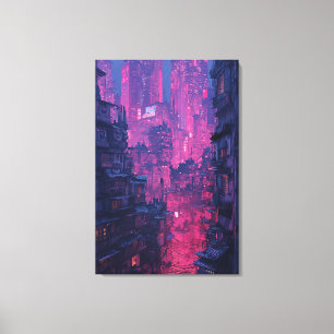 Toile Ville nocturne