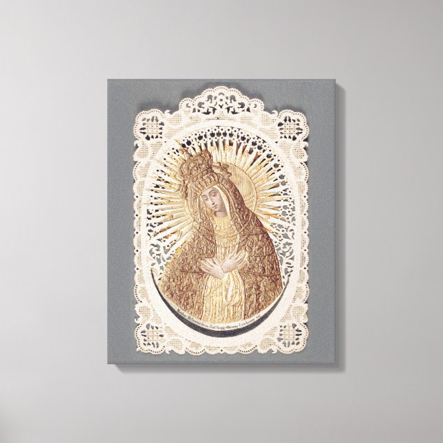 Toile Vilnius Madonna dans la prière ... fine art (Recto)