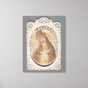 Toile Vilnius Madonna dans la prière ... fine art