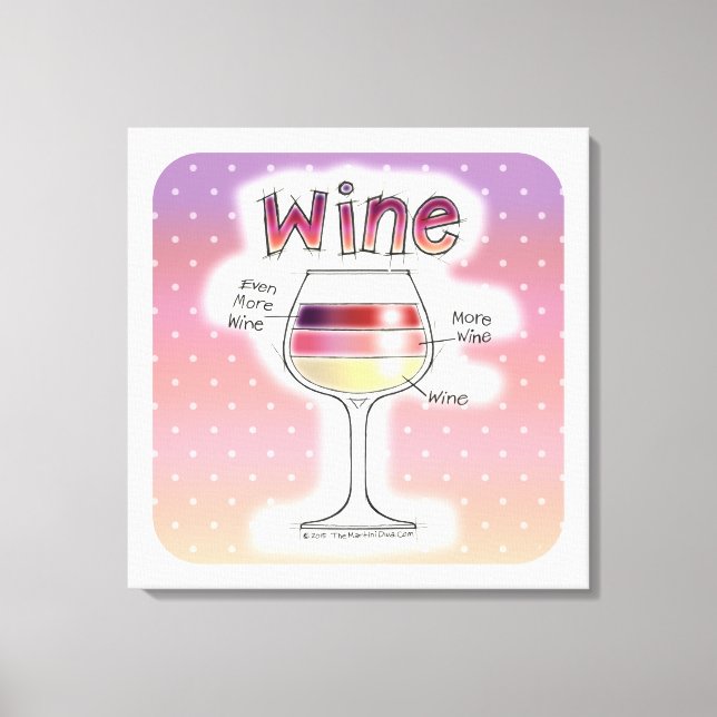 TOILE VIN, PLUS DE VIN, ENCORE PLUS DE VIN (Recto)