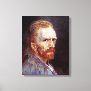 Toile Vincent Van Gogh - 1887 Peinture d'auto-portrait