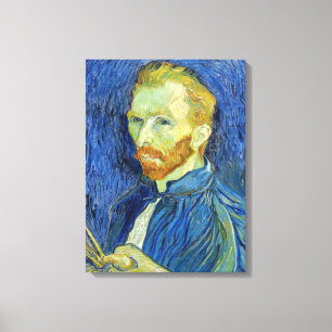 Toile Vincent van Gogh - Autoportrait avec Palette
