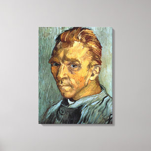 Toile VINCENT VAN GOGH - Autoportrait sans barbe