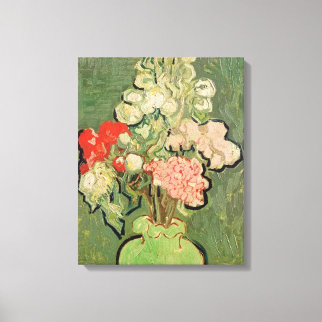 Toile Vincent van Gogh | Bouquet de fleurs, 1890 (Recto)