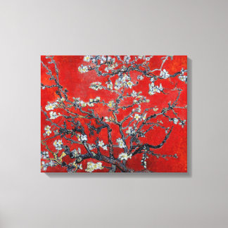 Toile Vincent van Gogh Branches avec Fleur d'amandes