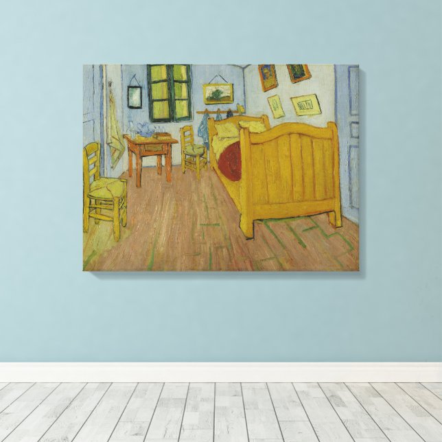 Toile Vincent Van Gogh, Chambre à Arles, 1ère version (Insitu (Plancher de Bois))