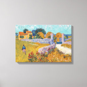 Toile Vincent van Gogh - Ferme en Provence