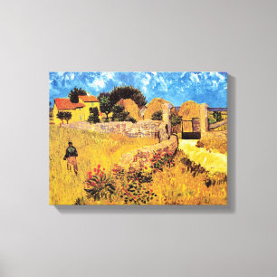 Toile Vincent Van Gogh - Ferme en Provence Beaux-Arts
