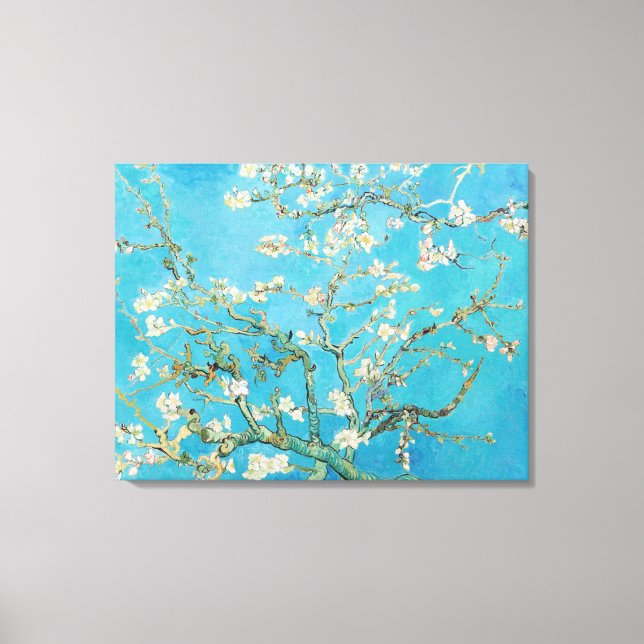 Toile Vincent van Gogh - Fleur d'amandes (Recto)
