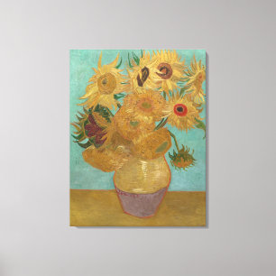 Toile Vincent Van Gogh - Fleurs de soleil