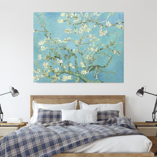 Toile Vincent van Gogh - Floraison d'amandier (Insitu(Chambre))