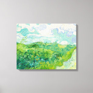 Toile Vincent van Gogh - Green Wheat Field, Auvers
