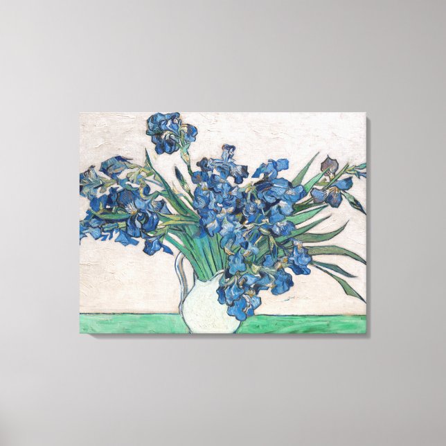 Toile Vincent van Gogh - Irises (Recto)