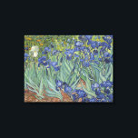 Toile Vincent Van Gogh Irises<br><div class="desc">En mai 1889, après des épisodes d'automutilation et d'hospitalisation, Vincent van Gogh choisit d'entrer dans un asile à Saint-Rémy, France. Là, l'année dernière avant sa mort, il créa près de 130 tableaux. Dès la première semaine, il commença Irises, travaillant de la nature dans le jardin de l'asile. La composition découpée,...</div>