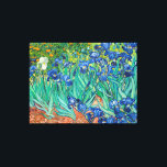 Toile VINCENT VAN GOGH - Irises 1889<br><div class="desc">VINCENT VAN GOGH - Irises 1889 Huile sur toile; reproduction</div>