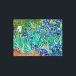 Toile VINCENT VAN GOGH - Irises 1889<br><div class="desc">VINCENT VAN GOGH - Irises 1889 Huile sur toile; reproduction</div>
