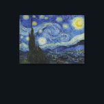 Toile Vincent Van Gogh, La Nuit étoilée<br><div class="desc">Vincent Van Gogh - La Nuit étoilée, 1889.</div>
