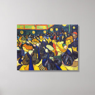 Toile Vincent van Gogh - La salle de danse à Arles