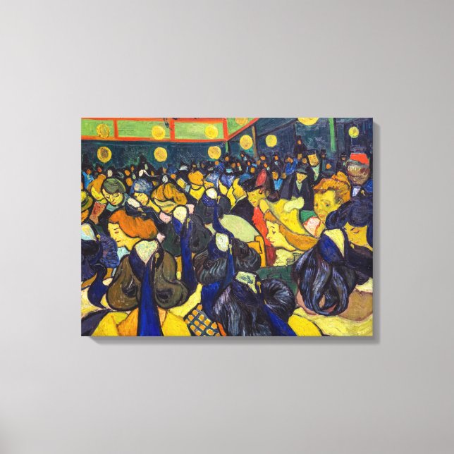 Toile Vincent van Gogh - La salle de danse à Arles (Recto)