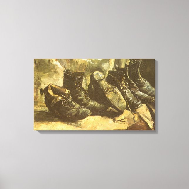Toile Vincent van Gogh - La vie morte Trois paires de ch (Recto)