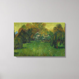 Toile Vincent van Gogh - Le jardin des poètes