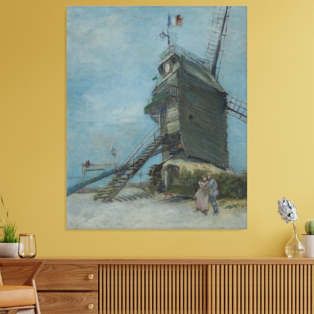 Toile Vincent van Gogh - Le Moulin de la Galette (Insitu(Salon))