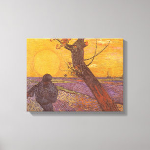 Toile Vincent van Gogh - Le Semeur