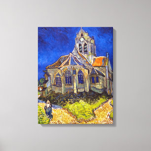 Toile Vincent van Gogh - L'église d'Auvers
