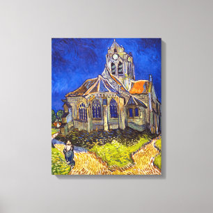 Toile Vincent van Gogh - L'église d'Auvers