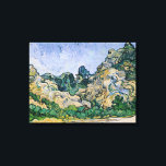 Toile Vincent van Gogh | Les Alpilles, 1889<br><div class="desc">Les Alpilles,  1889 | par Vincent van Gogh | Lieu de l'art : Solomon R. Guggenheim Museum,  New York,  USA | Artiste néerlandais | Numéro de collection d'images : XIR253136</div>