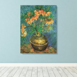 Toile Vincent van Gogh - Les amitiés dans un vase en cui