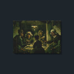 Toile Vincent van Gogh - Les mangeurs de pommes de terre<br><div class="desc">Les mangeurs de pommes de terre - Vincent van Gogh,  1885</div>