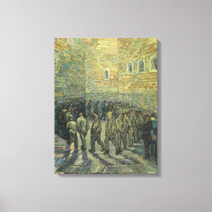 Toile Vincent van Gogh - Les Prisonniers faisant de l'ex