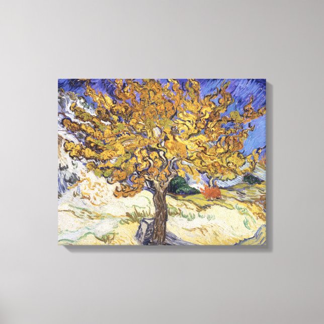 Toile Vincent van Gogh | Mulberry Tree, 1889 (Recto)