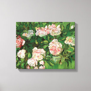 Toile Vincent Van Gogh - Nature morte Roses roses Art fi