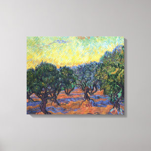 Toile Vincent Van Gogh Olive Grove Impressionnisme Art