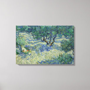 Toile Vincent van Gogh - Olive Orchard