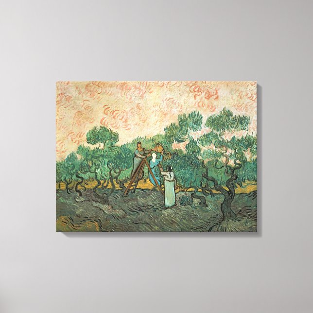 Toile Vincent van Gogh | Olive Pickers, Saint-Remy (Recto)
