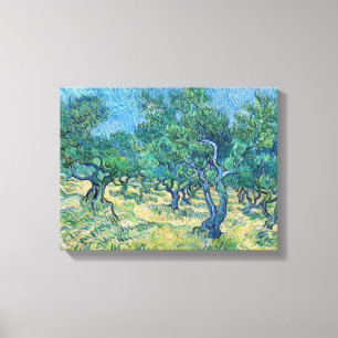 Toile Vincent van Gogh - Oliveraie