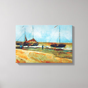 Toile Vincent Van Gogh - Plage à Scheveningen Beaux-Arts