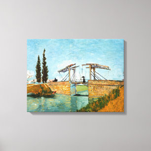 Toile Vincent van Gogh - Pont Langlois à Arles #3