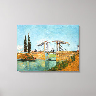 Toile Vincent van Gogh - Pont Langlois à Arles #3