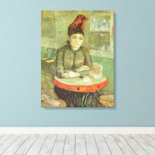 Toile Vincent van Gogh - Portrait d'Agostina Segatori