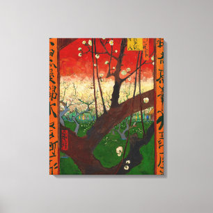 Toile Vincent van Gogh - Prunier en fleurs
