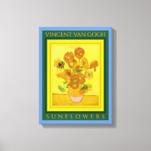 Toile VINCENT VAN GOGH ...SFNULOWERS Canvas Imprimer