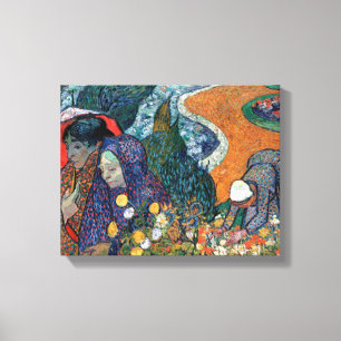 Toile Vincent Van Gogh - Souvenir du jardin à Etten